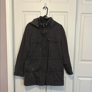 LOFT Utility Jacket in Dark Gray